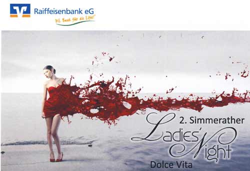 Ladies Night Reiffeisenbank Simmerath, Auftritt Salwa und Gruppe Sukaynah